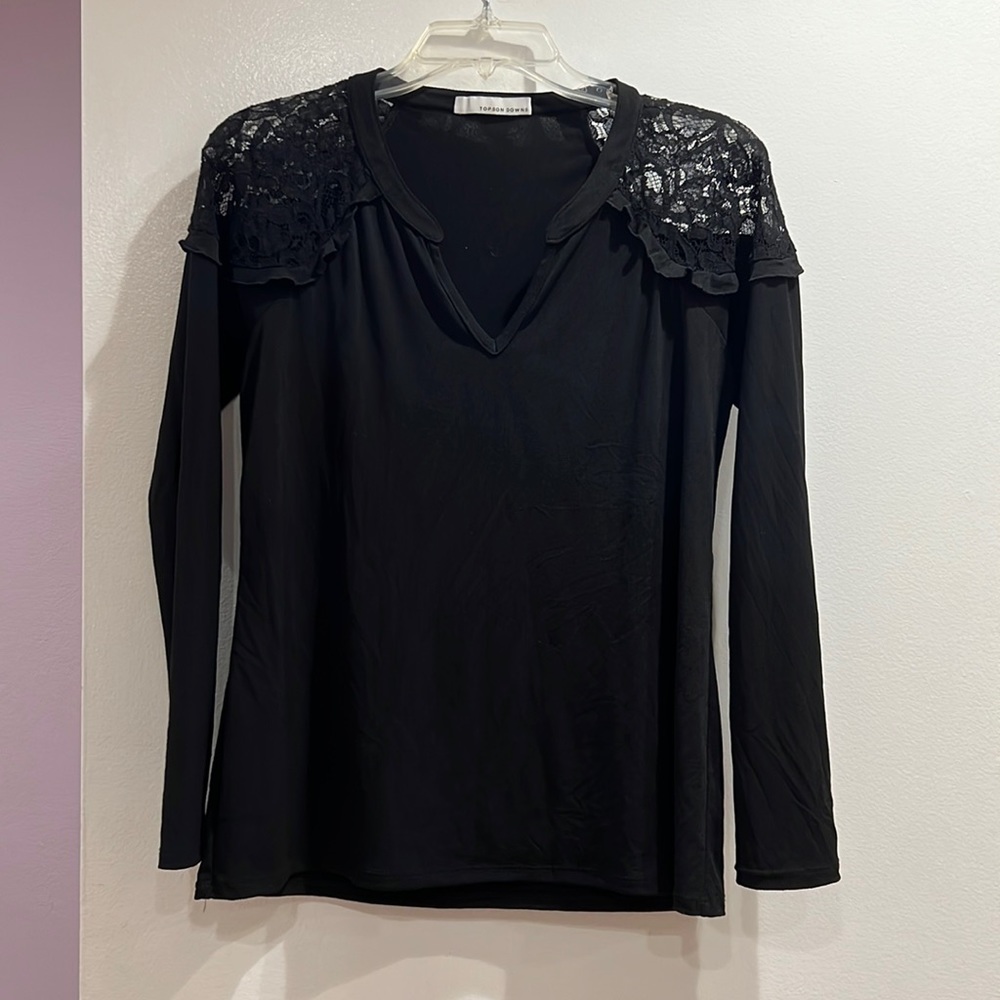Top with lace detail